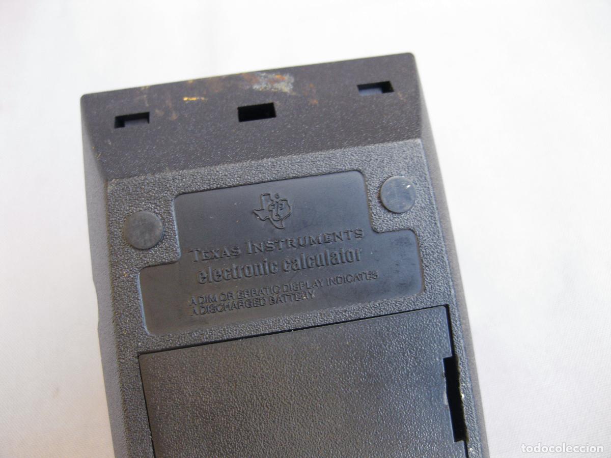Antig&uuml;edades: CALCULADORA ELECCTRONICA TEXAS INSTRUMENTS TI-1025. FUNCIONANDO - Foto 3