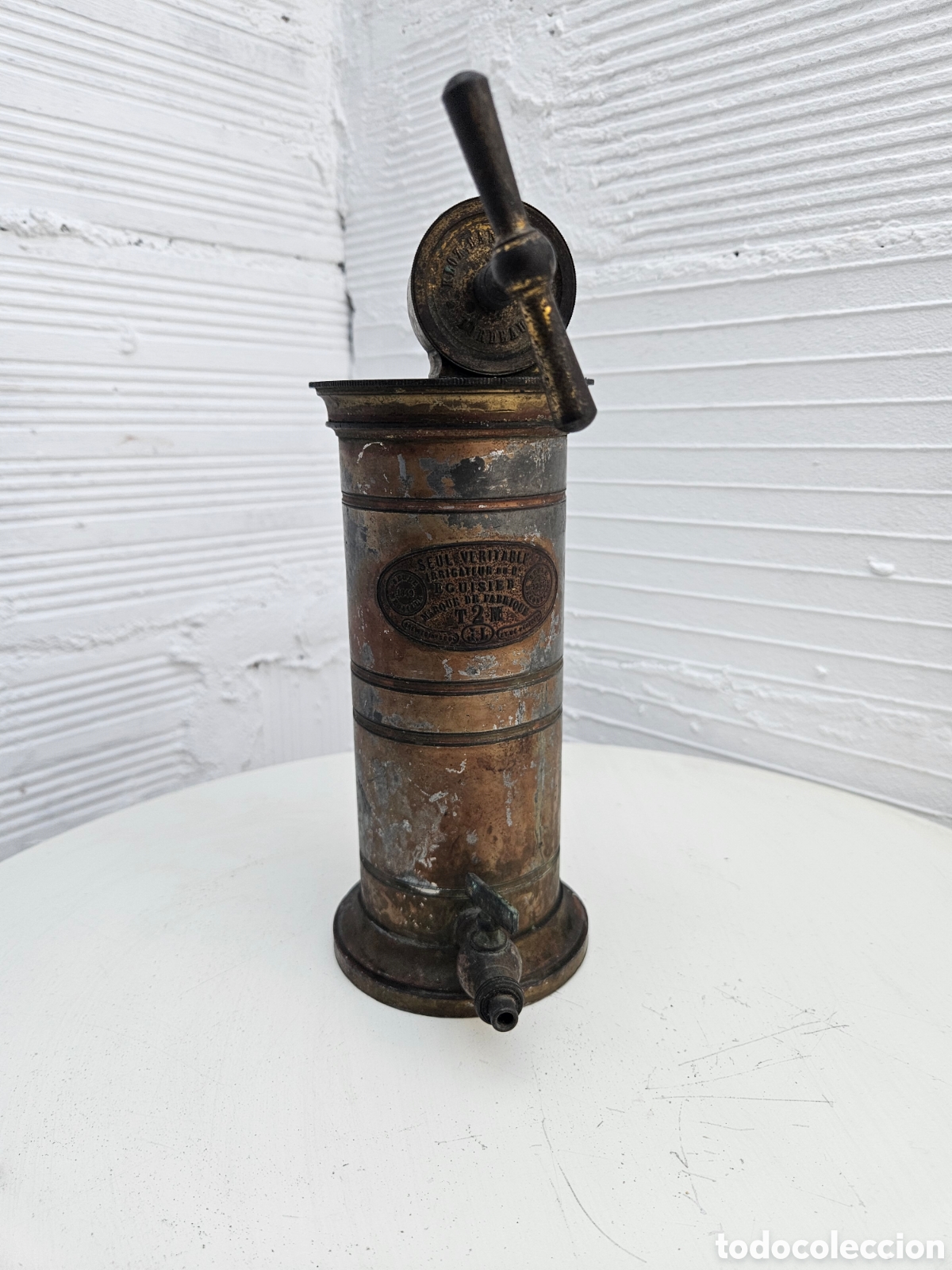 Antig&uuml;edades: Antiguo Irrigador Lavativa Dr. Eguiser