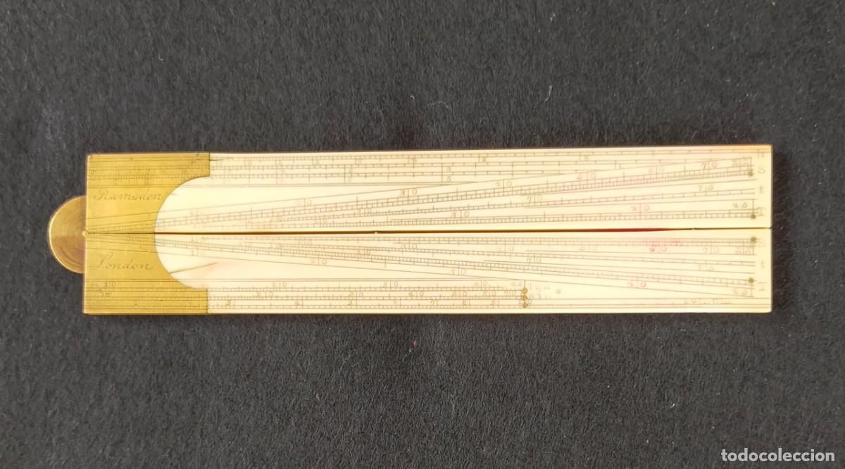 Antig&uuml;edades: Pantometra o compas de proporciones de Galileo Galileiii por Ramsden