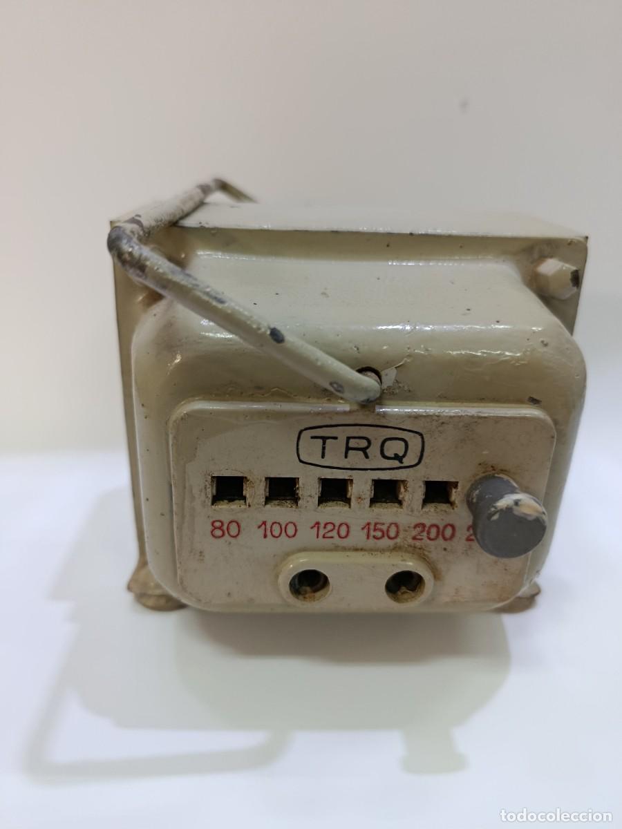Antig&uuml;edades: autotransformador reversible