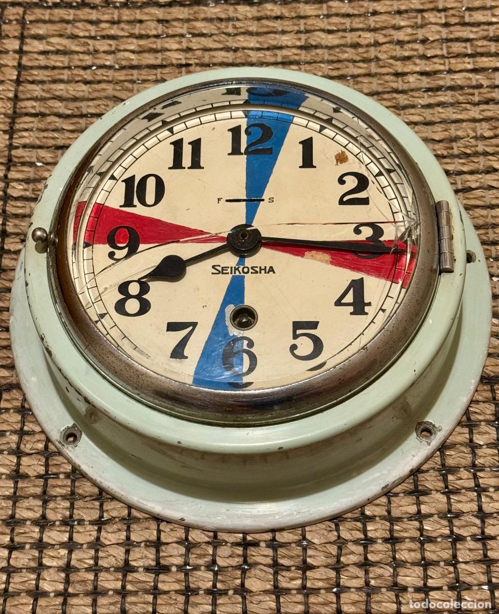 Antig&uuml;edades: RELOJ DE BARCO -N&Aacute;UTICO, SALA DE RADIO - SEIKOSHA 1940-1945