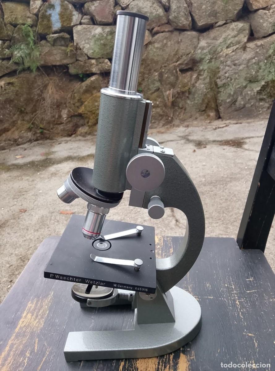Antig&uuml;edades: microscopio p waechter wetzlar