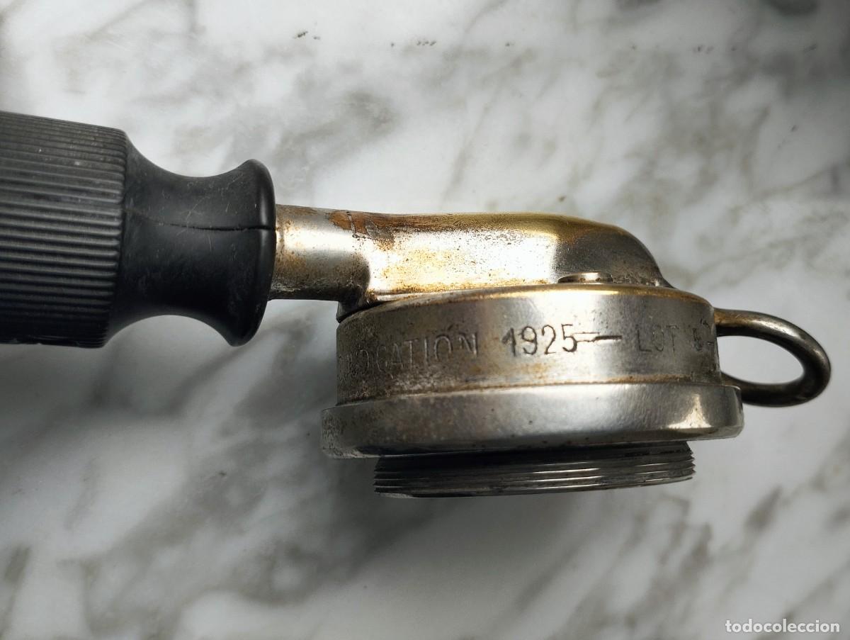 Tel&eacute;fonos: Tel&eacute;fono frances de pared en madera. Modelo 1910 - Foto 11