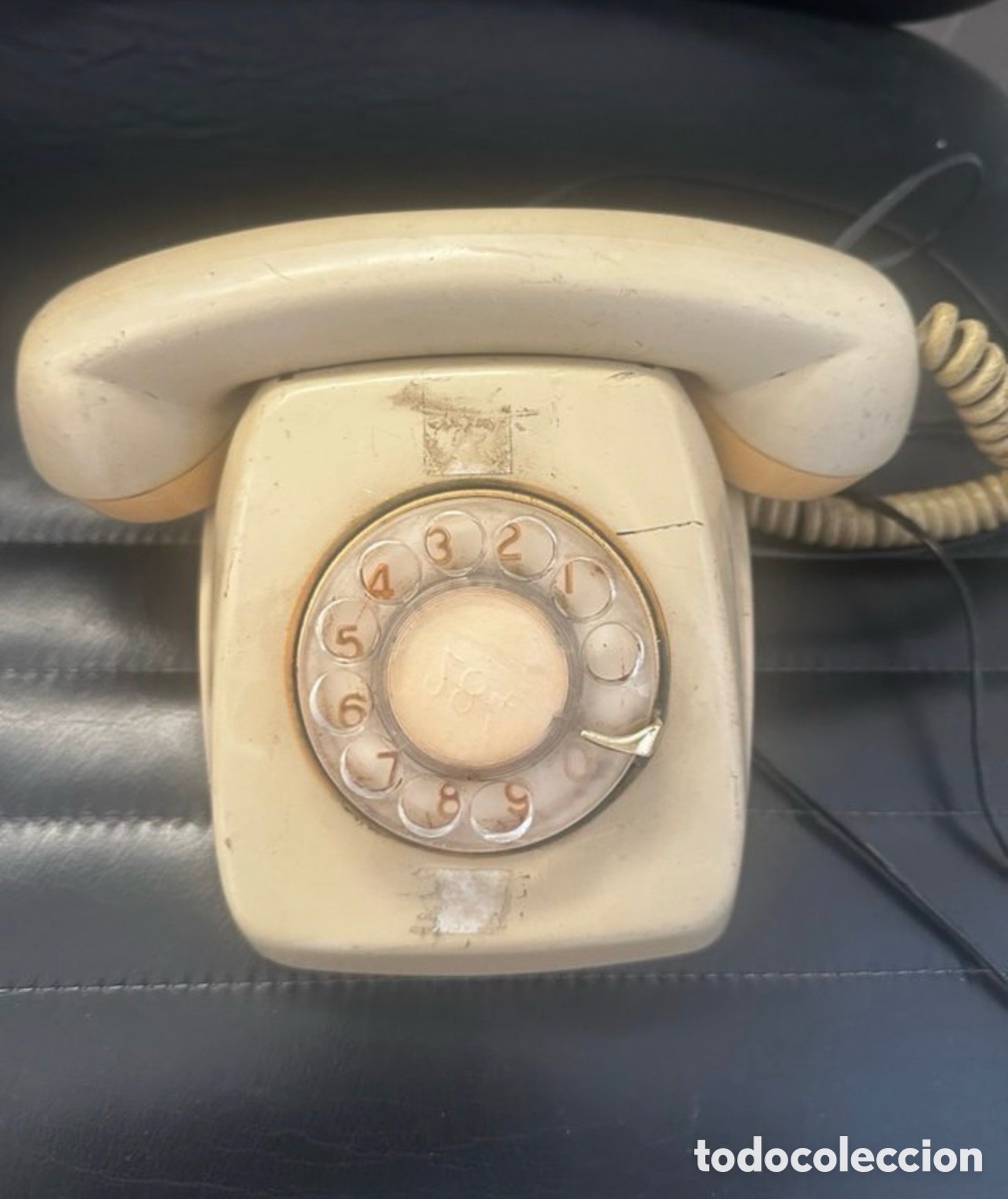 Tel&eacute;fonos: Tel&eacute;fono Vintage de rueda