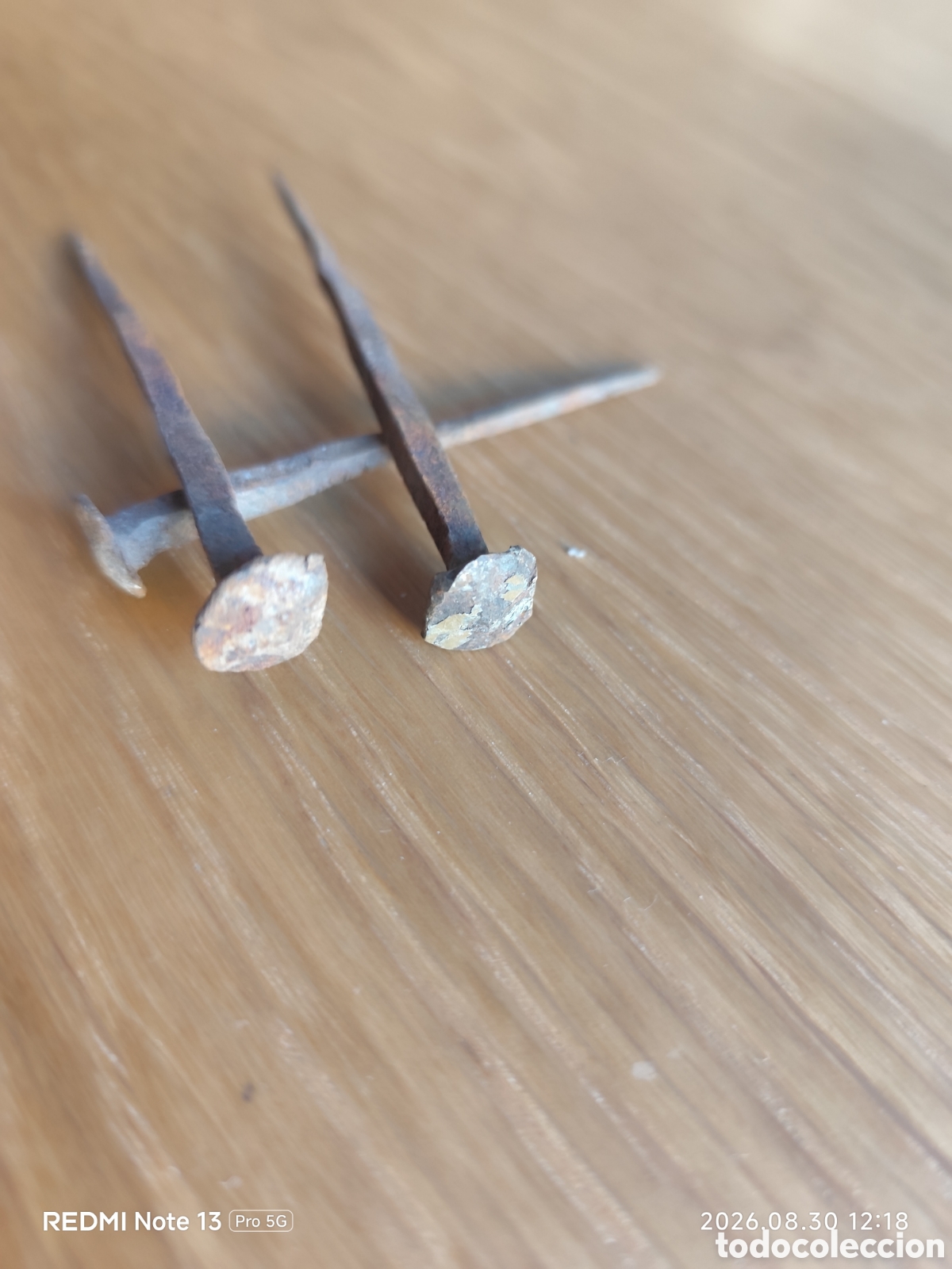 Antig&uuml;edades: Clavos de forja antiguos - Foto 3