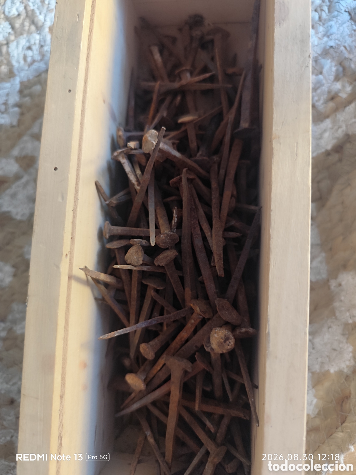 Antig&uuml;edades: Clavos de forja antiguos - Foto 4