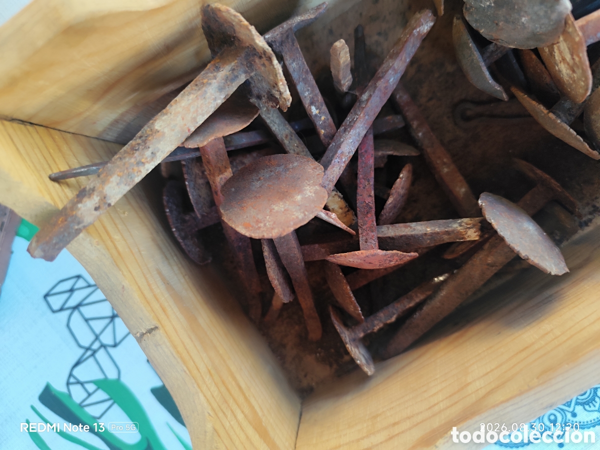 Antig&uuml;edades: Clavos de forja muy antiguos - Foto 4