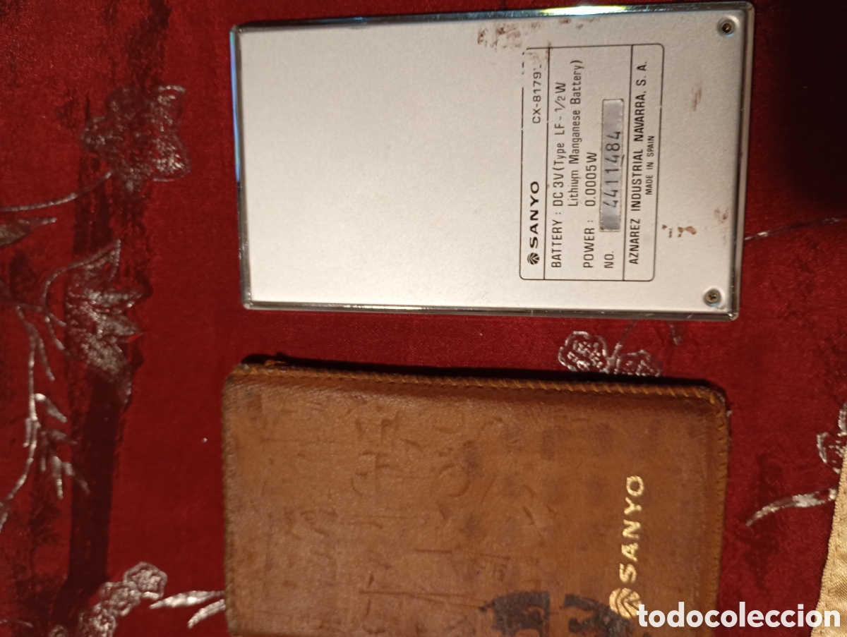 Antig&uuml;edades: Calculadora Sanyo vintage