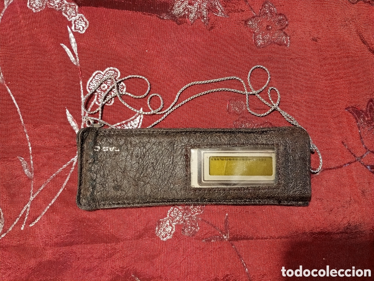 Antig&uuml;edades: Reloj calculadora Casio
