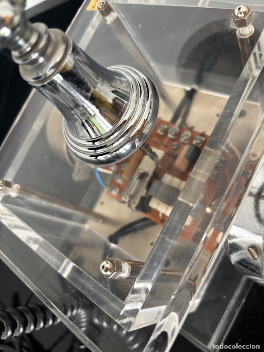 Tel&eacute;fonos: Tel&eacute;fono italiano metacrilato funcionando - Foto 3
