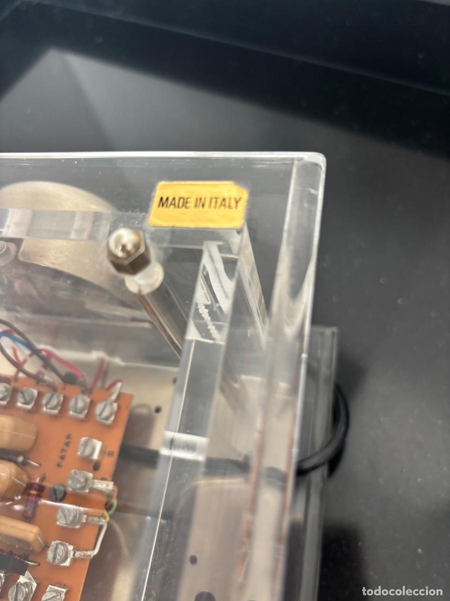 Tel&eacute;fonos: Tel&eacute;fono italiano metacrilato funcionando - Foto 5