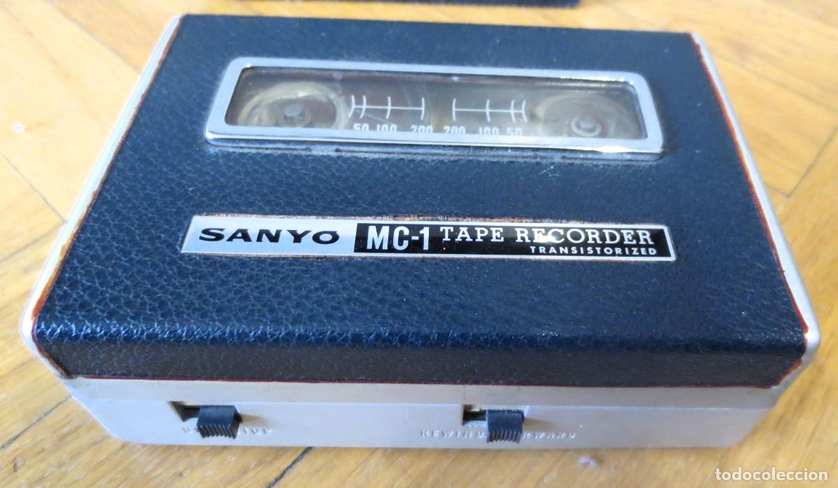 Antig&uuml;edades: MINI MAGNETOFONO CINTA ABIERTA SANYO MC-1 - Foto 3