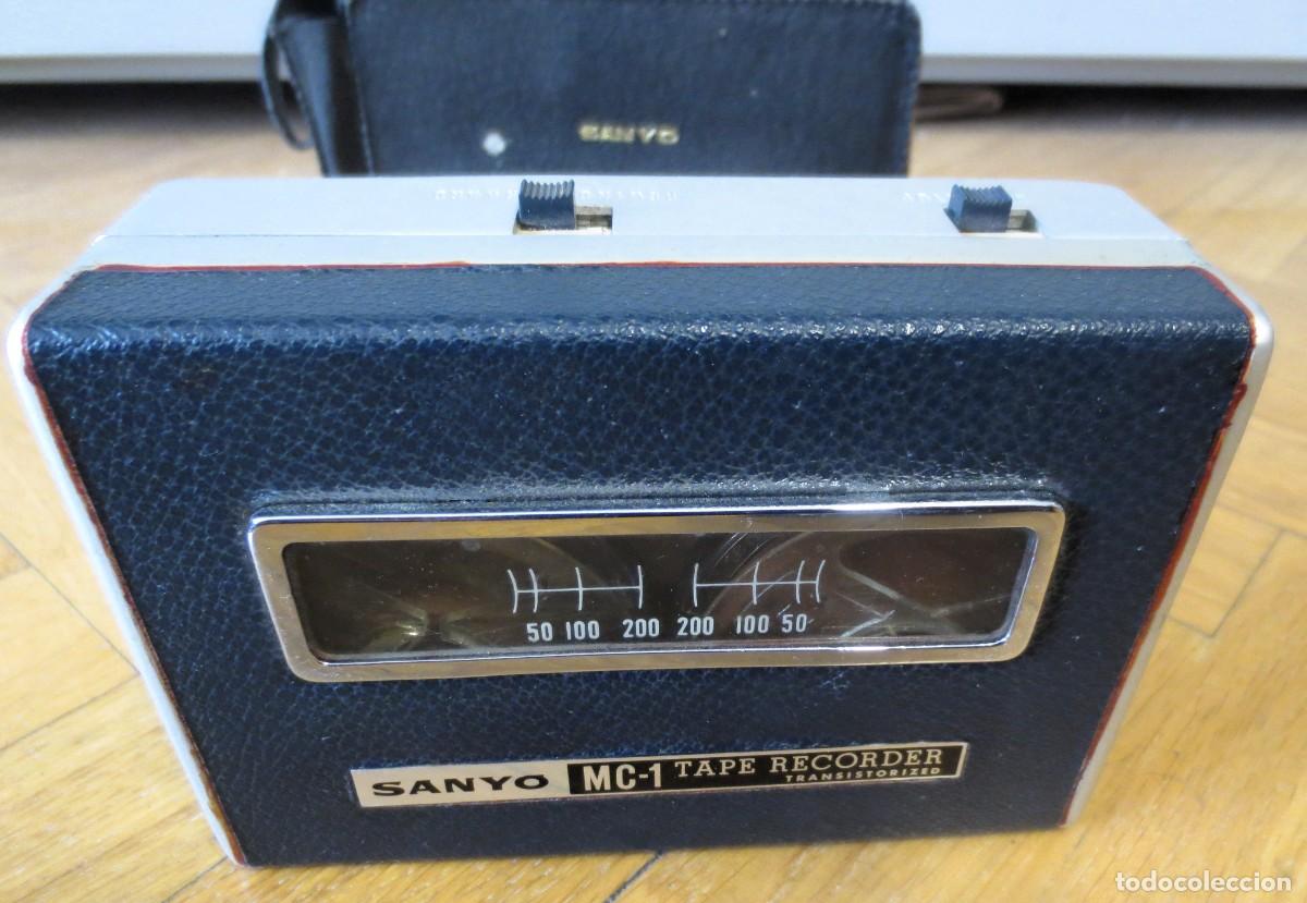 Antig&uuml;edades: MINI MAGNETOFONO CINTA ABIERTA SANYO MC-1 - Foto 4