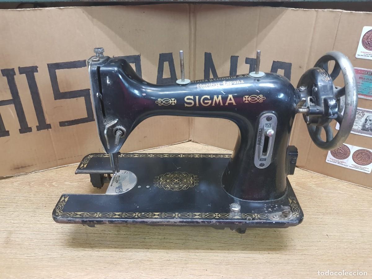 Antig&uuml;edades: CABEZAL MAQUINA DE COSER SIGMA