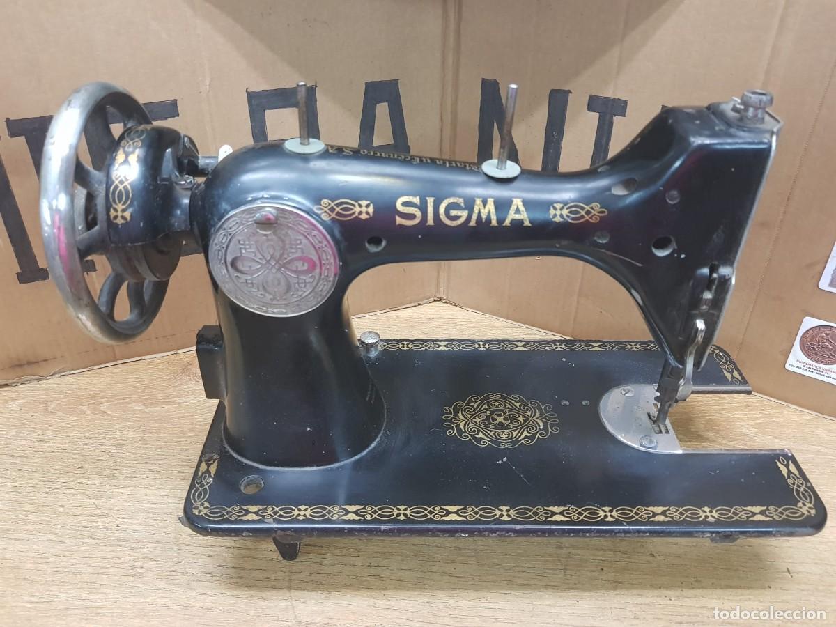 Antig&uuml;edades: CABEZAL MAQUINA DE COSER SIGMA - Foto 4