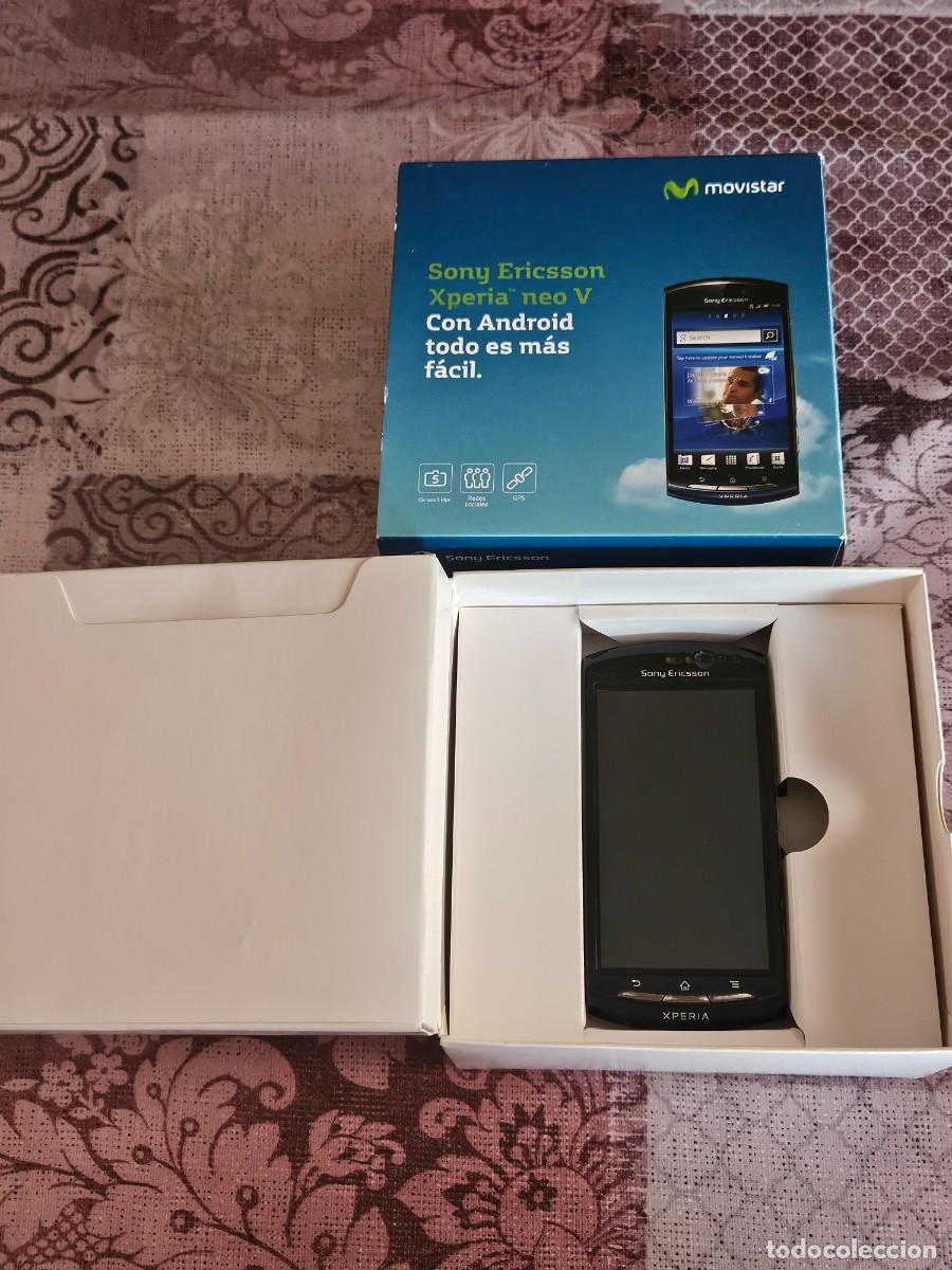 Tel&eacute;fonos: M&oacute;vil Sony Ericsson Xperia Neo V En Su Caja Original Personalizado Para Telef&oacute;nica Moviestar.