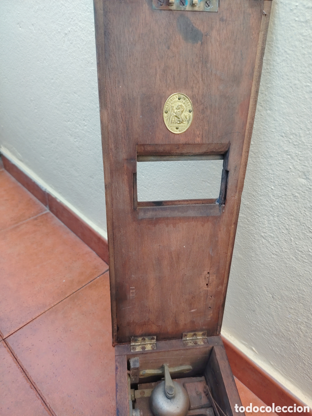 Antig&uuml;edades: ANTIGUA CAJA REGISTRADORA DE MADERA - Foto 7