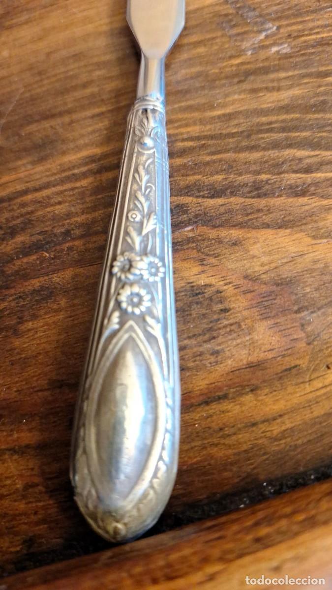 Antig&uuml;edades: Antiguo Abrecartas con Mango de Plata - Foto 4