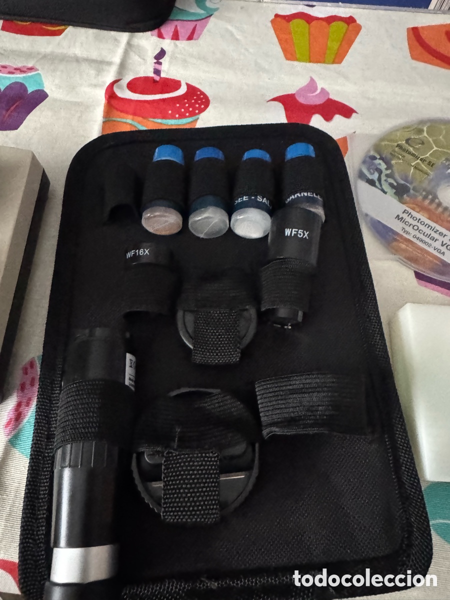 Antig&uuml;edades: Microscopio bresserr - Foto 2