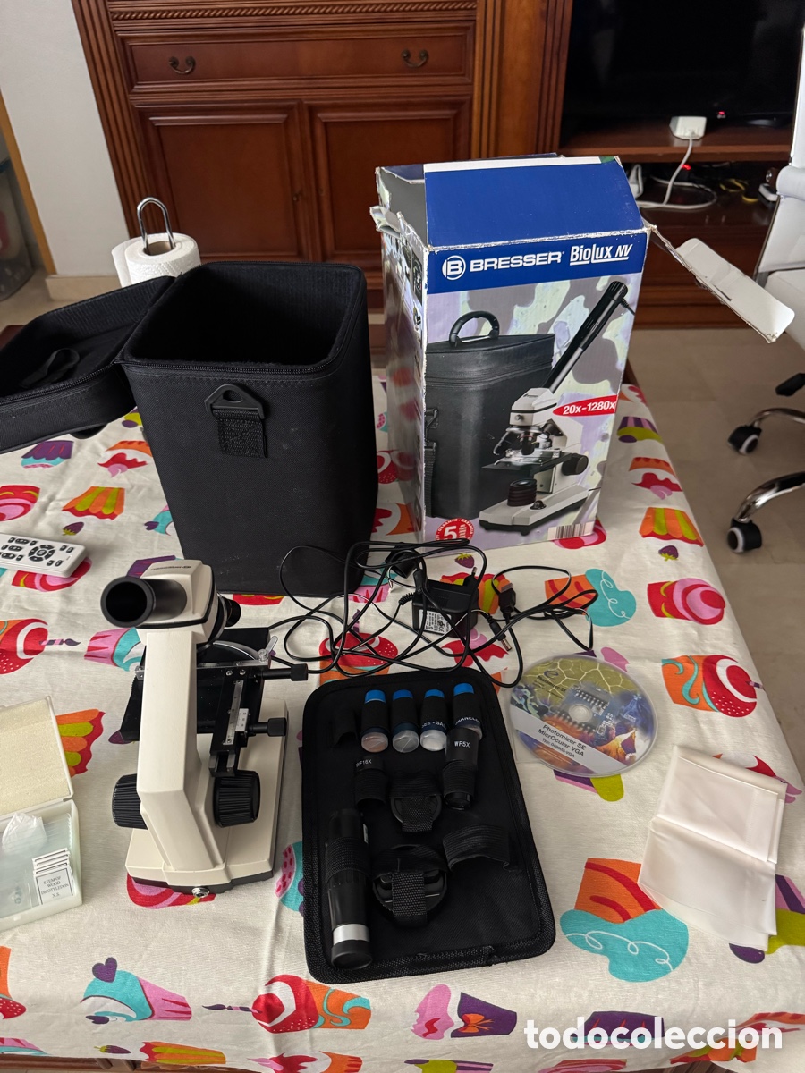Antiques: Microscopio bresserr