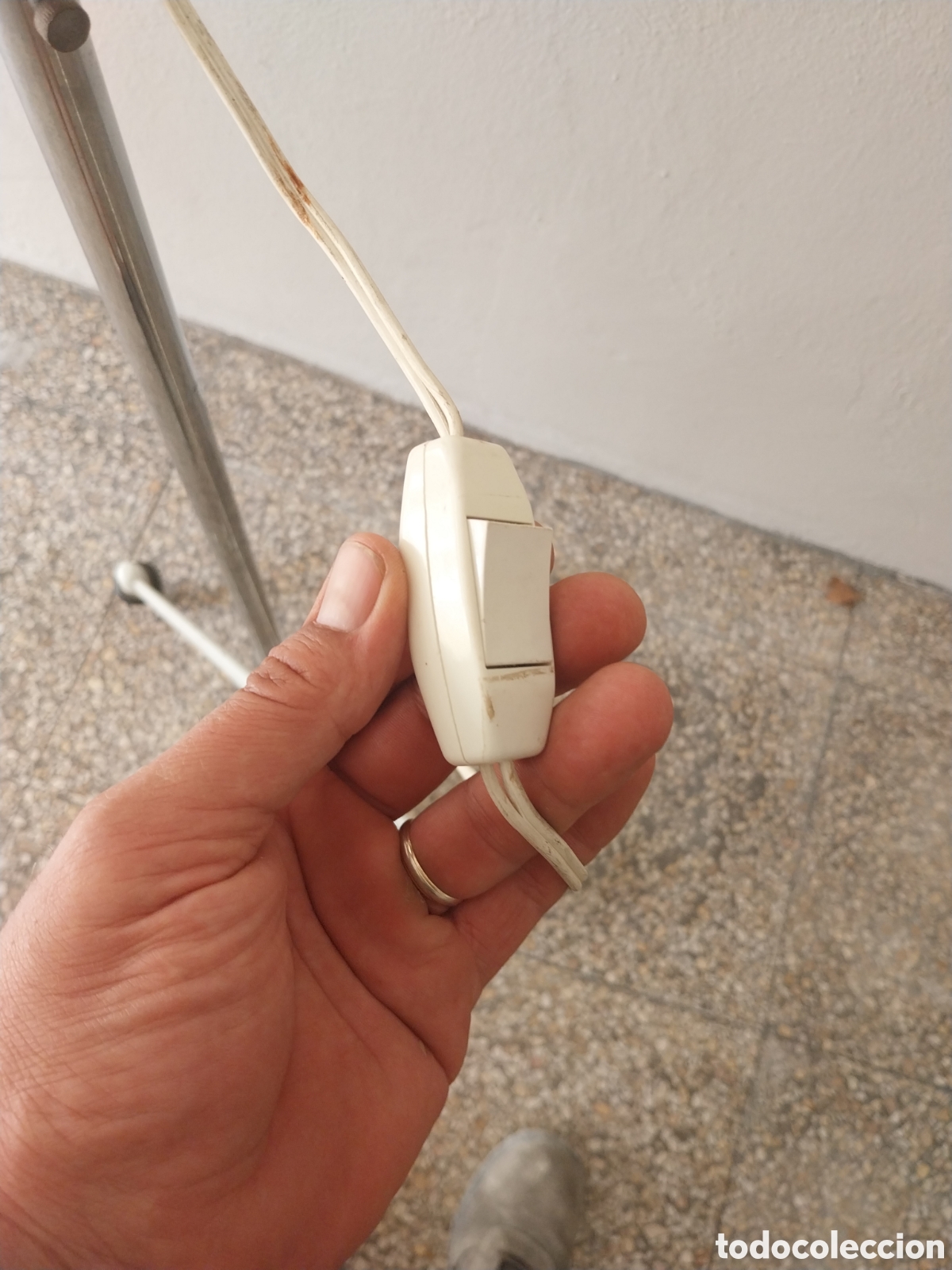 Antig&uuml;edades: Antigua l&aacute;mpara de medico - Foto 4