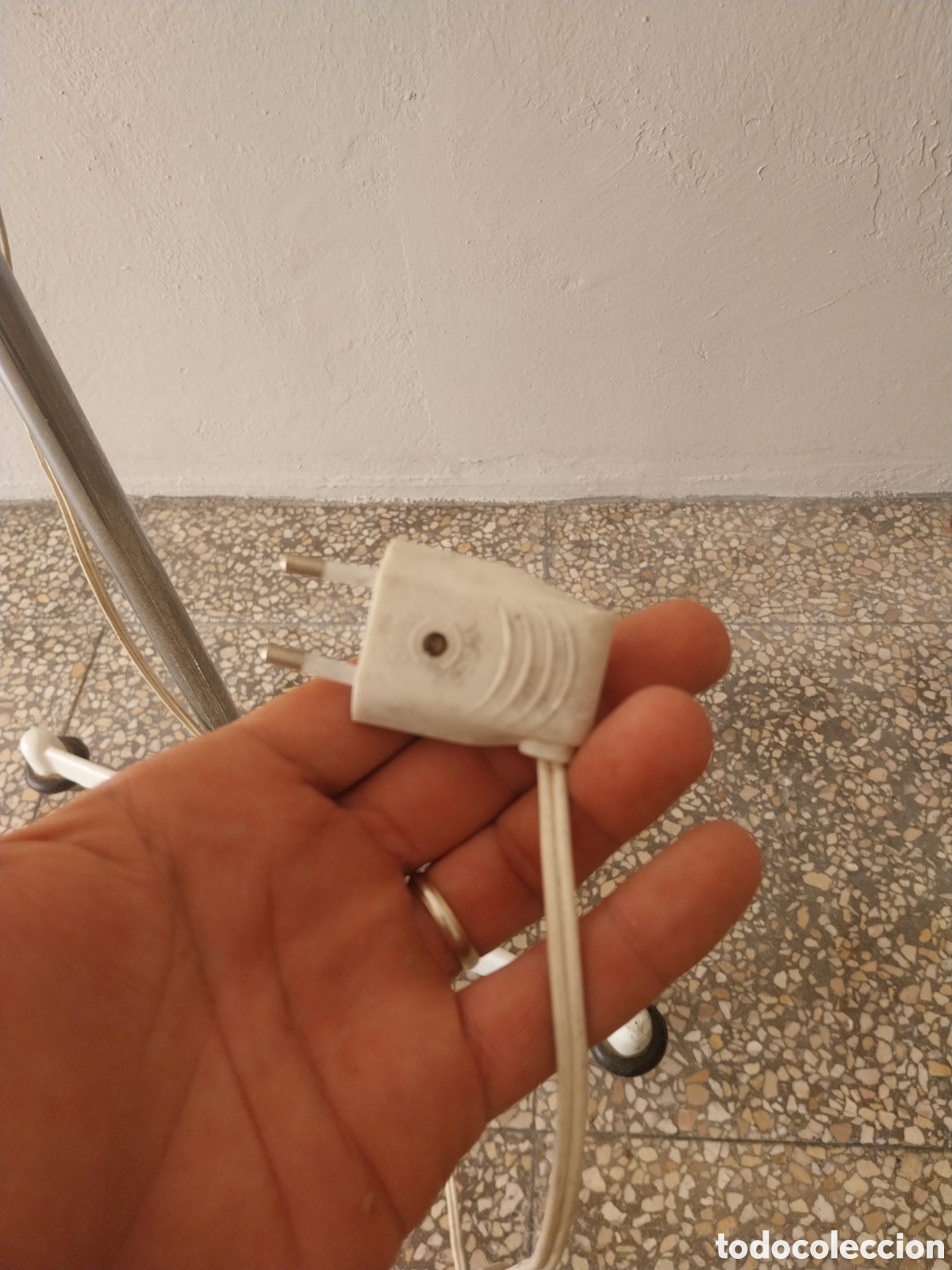 Antig&uuml;edades: Antigua l&aacute;mpara de medico - Foto 5