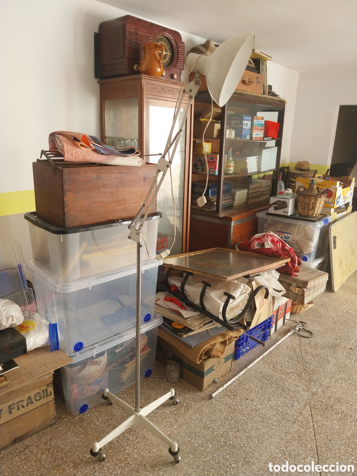Antig&uuml;edades: Antigua l&aacute;mpara de medico - Foto 13
