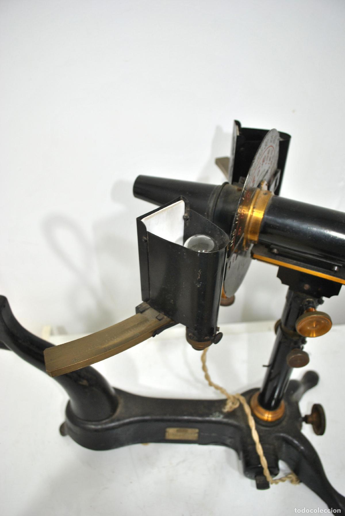 Antig&uuml;edades: Oftalm&oacute;metro instrumento &oacute;ptico m&eacute;dico - Foto 5