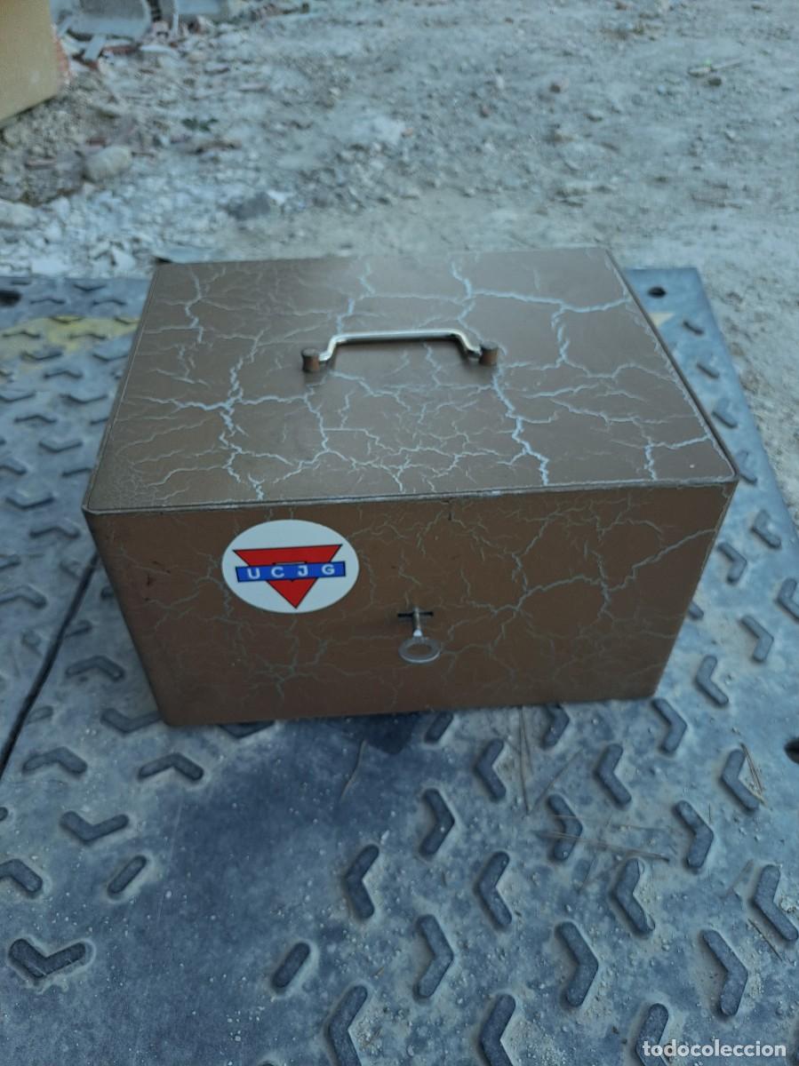 Antig&uuml;edades: Caja fuerte de acero marca AFA Stahl-Tresor