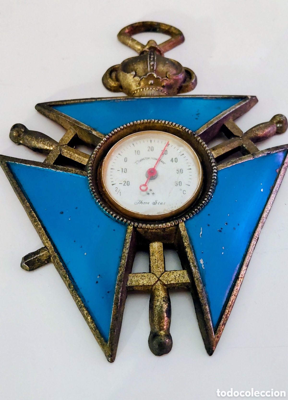 Antig&uuml;edades: Termometro Vintage Japones antiguo - Foto 2