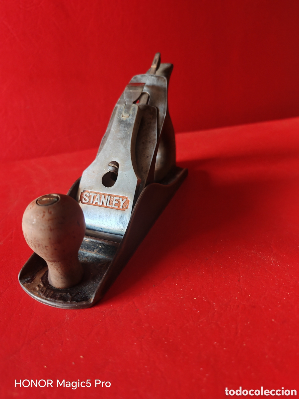 Antig&uuml;edades: Antiguos cepillo met&aacute;lico de carpintero, STANLEY N⁰4 England