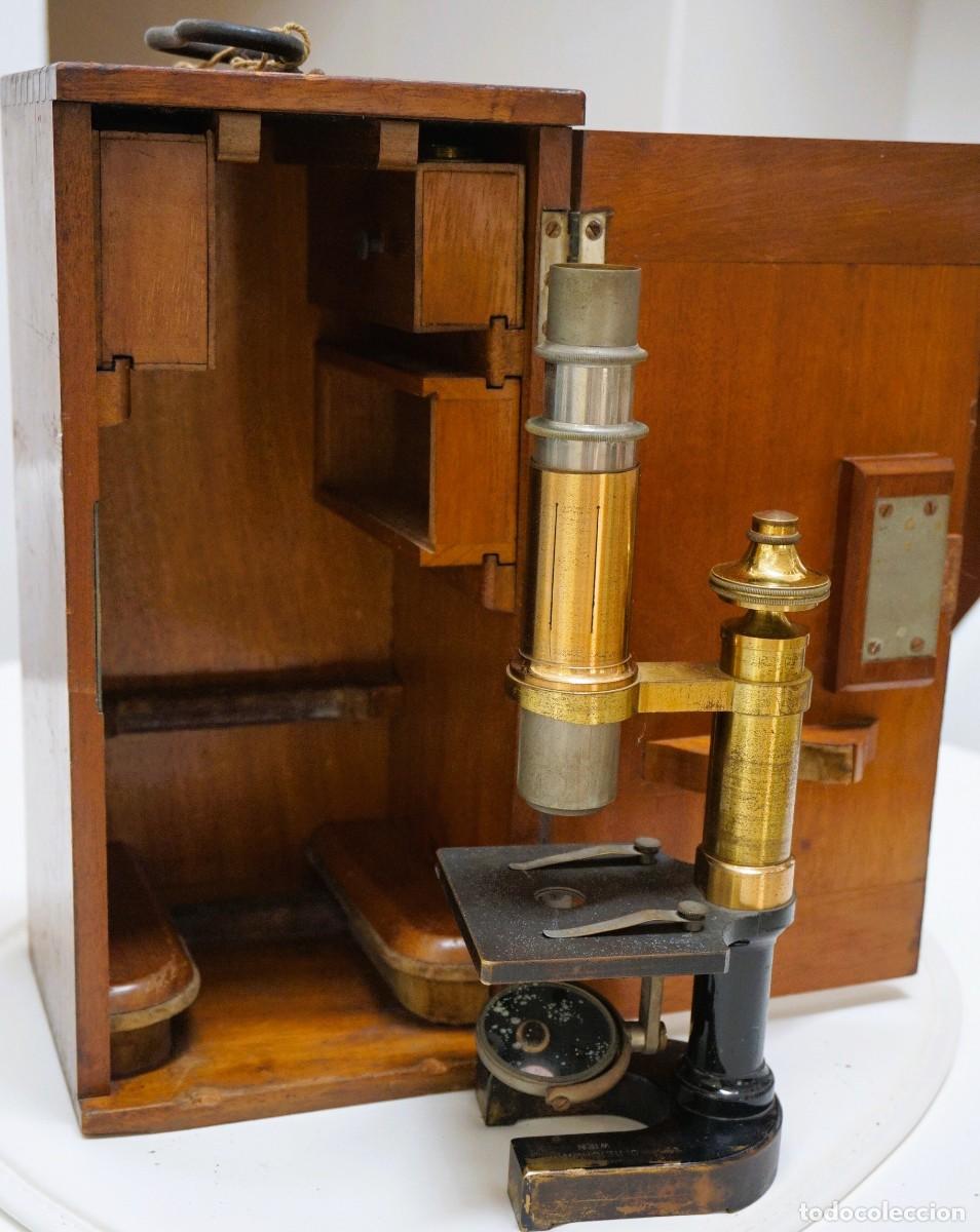 Antig&uuml;edades: ANTIGUO MICROSCOPIO AUSTR&Iacute;ACO &rdquo;C. REICHERT&rdquo; c.1900 MICROSCOPE. MIKROSKOP