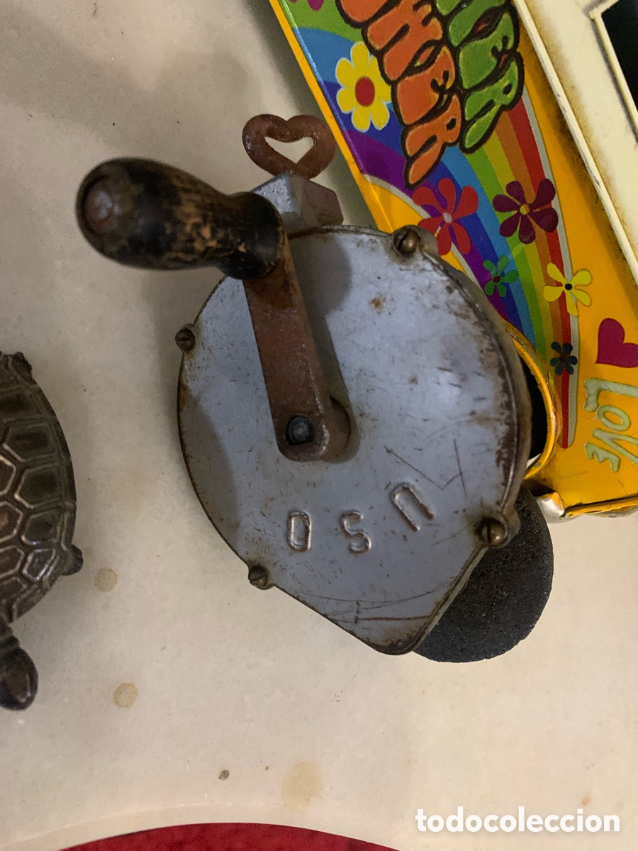 Antig&uuml;edades: Mini amoladora manual USO - Foto 6