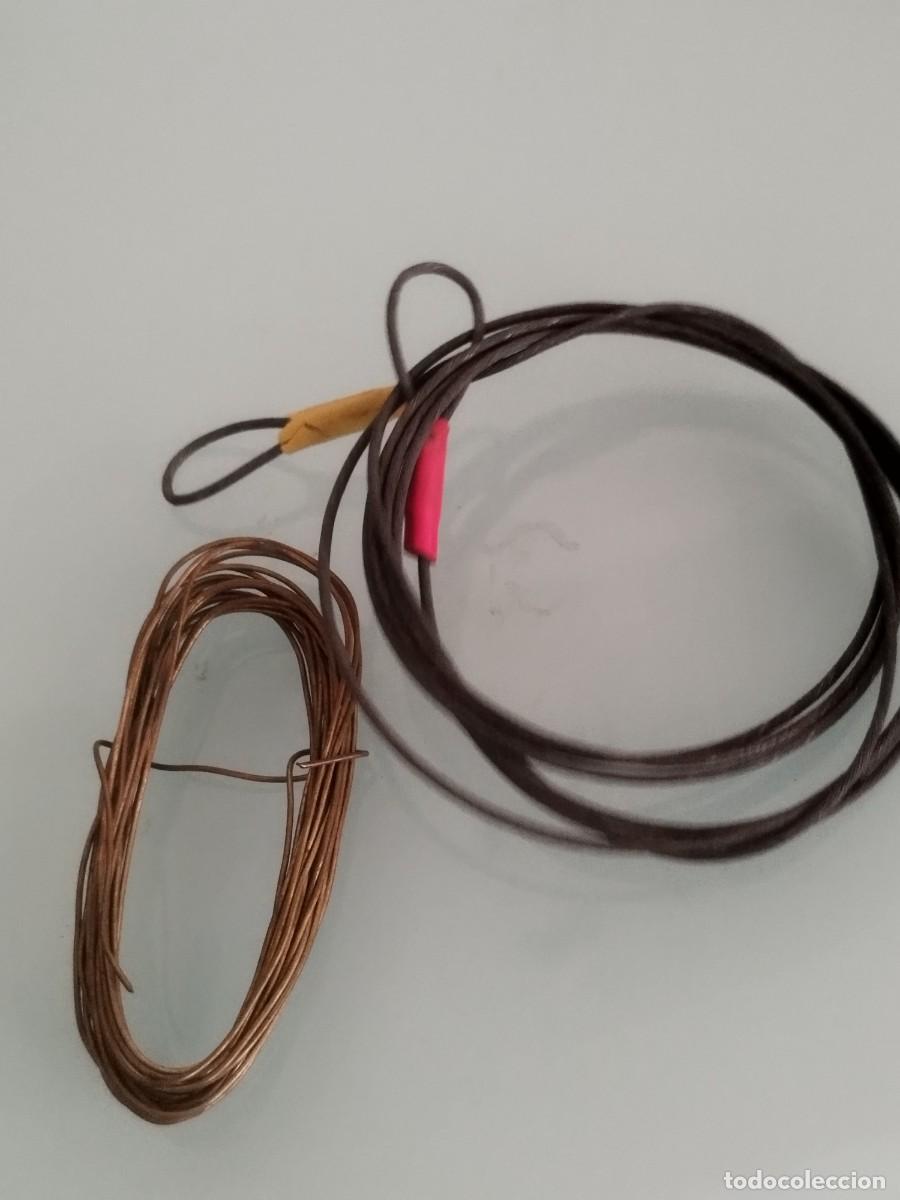 Antiques: Antiguos alambres a identificar. Sin comprobar tama&ntilde;o.