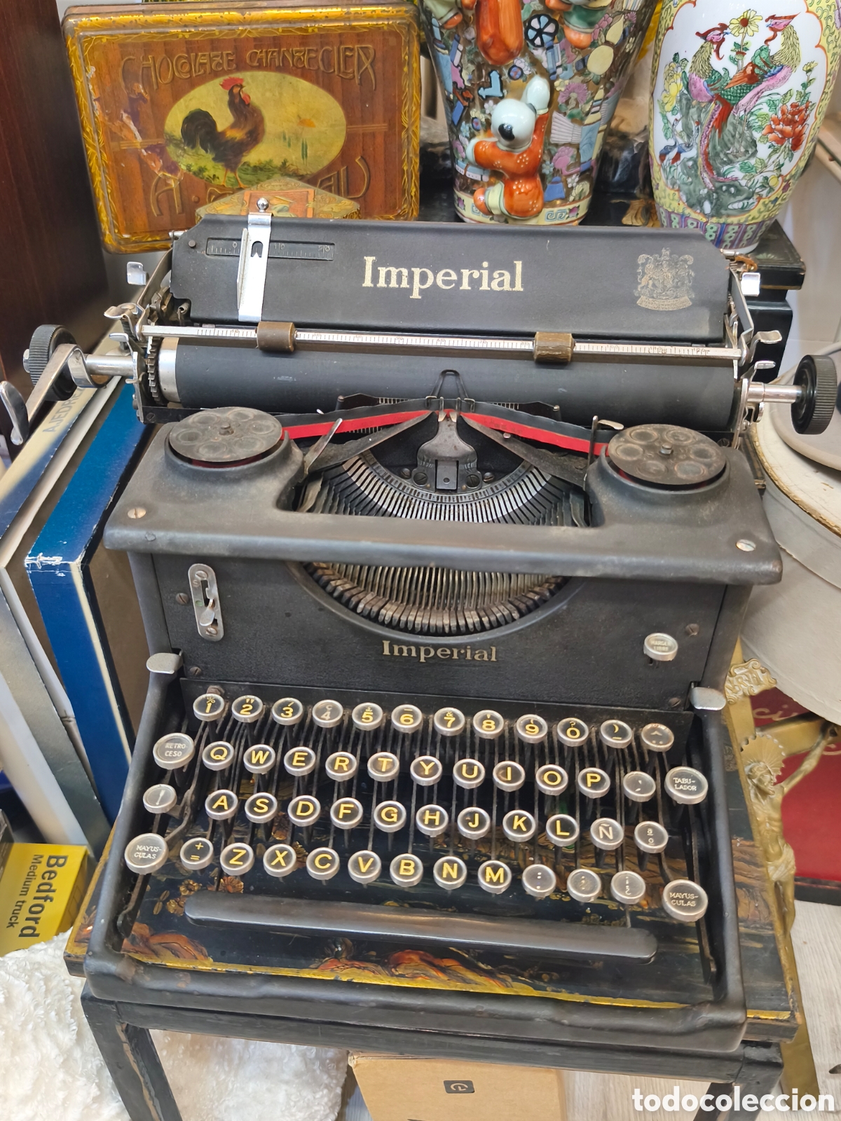 Antig&uuml;edades: Antigua Maquina de escribir Imperial