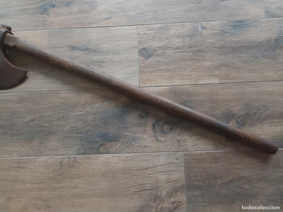 Antig&uuml;edades: HACHA HIERRO FORJA. TIPO MEDIEVAL - Foto 5