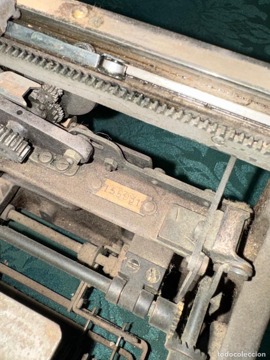 Antig&uuml;edades: Maquina de escribir Mercedes - Foto 2