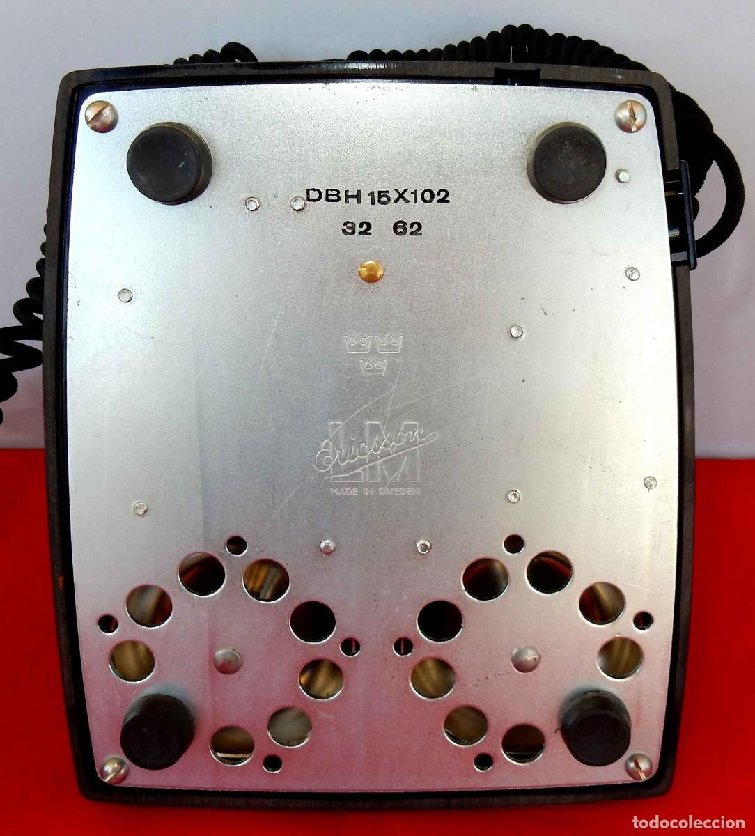 Tel&eacute;fonos: Tel&eacute;fono antiguo L M ERICSSON - de baquelita - Foto 9