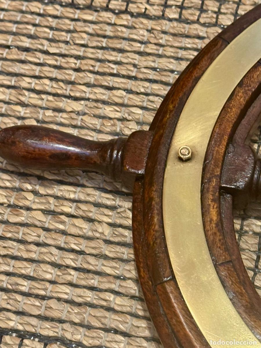 Antig&uuml;edades: TIM&Oacute;N DE BARCO - RUEDA - 6 CABILLAS - Foto 14
