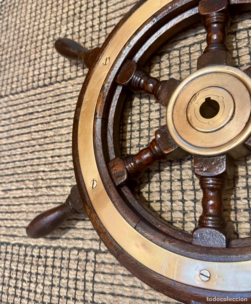Antig&uuml;edades: TIM&Oacute;N DE BARCO - RUEDA - 6 CABILLAS - Foto 19