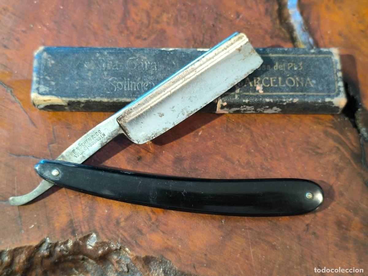 Antig&uuml;edades: NAVAJA DE AFEITAR SOLINGER RONCO 14 EXTRA GARANTIA PLASSA DEL PI 3 BARCELONA