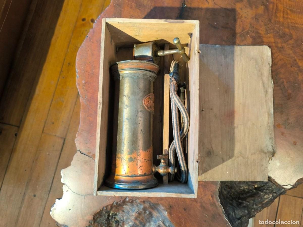 Antig&uuml;edades: BOMBA DE ENEMA, VERITABLE IRRIGATEUR R N&ordm; 2 G DEL DR. EMILIO CLAUSELLES - BARCELONA SIGLO XIX