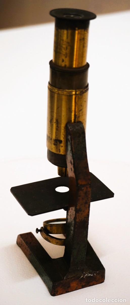 Antig&uuml;edades: ANTIGUO MICROSCOPIO FRANC&Eacute;S c.1900 MICROSCOPE. MIKROSKOP - Foto 12
