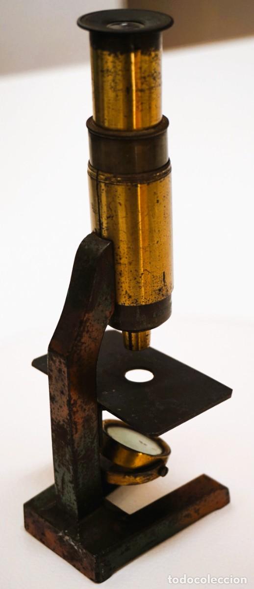 Antig&uuml;edades: ANTIGUO MICROSCOPIO FRANC&Eacute;S c.1900 MICROSCOPE. MIKROSKOP - Foto 13
