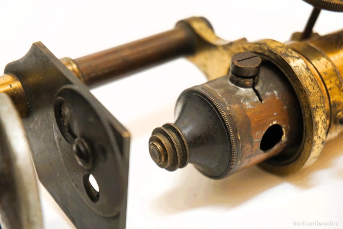 Antig&uuml;edades: ANTIGUO MICROSCOPIO FRANC&Eacute;S c.1900 MICROSCOPE. MIKROSKOP - Foto 13