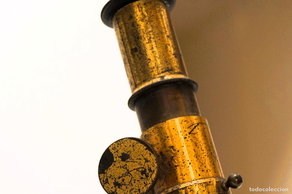 Antig&uuml;edades: ANTIGUO MICROSCOPIO FRANC&Eacute;S c.1900 MICROSCOPE. MIKROSKOP - Foto 16