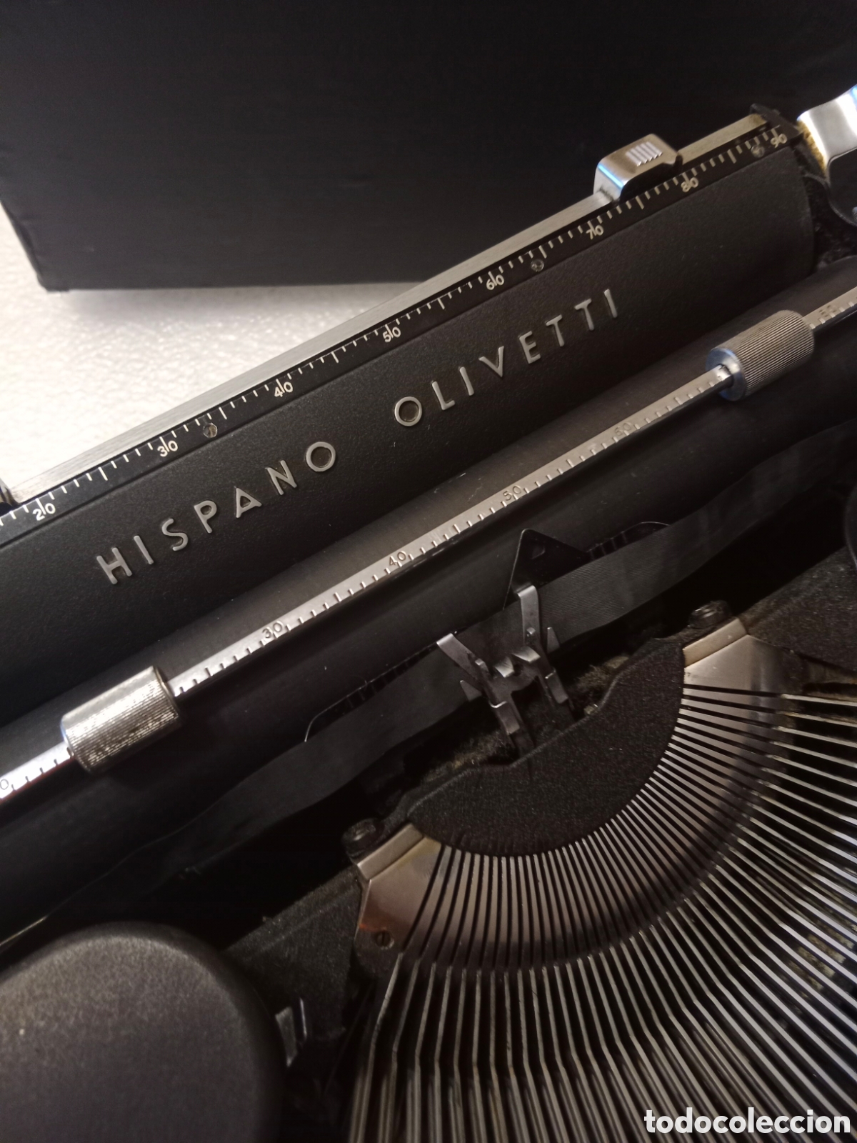Antig&uuml;edades: M&aacute;quina escribir hispano olivetti studio 46 oliveti - Foto 4
