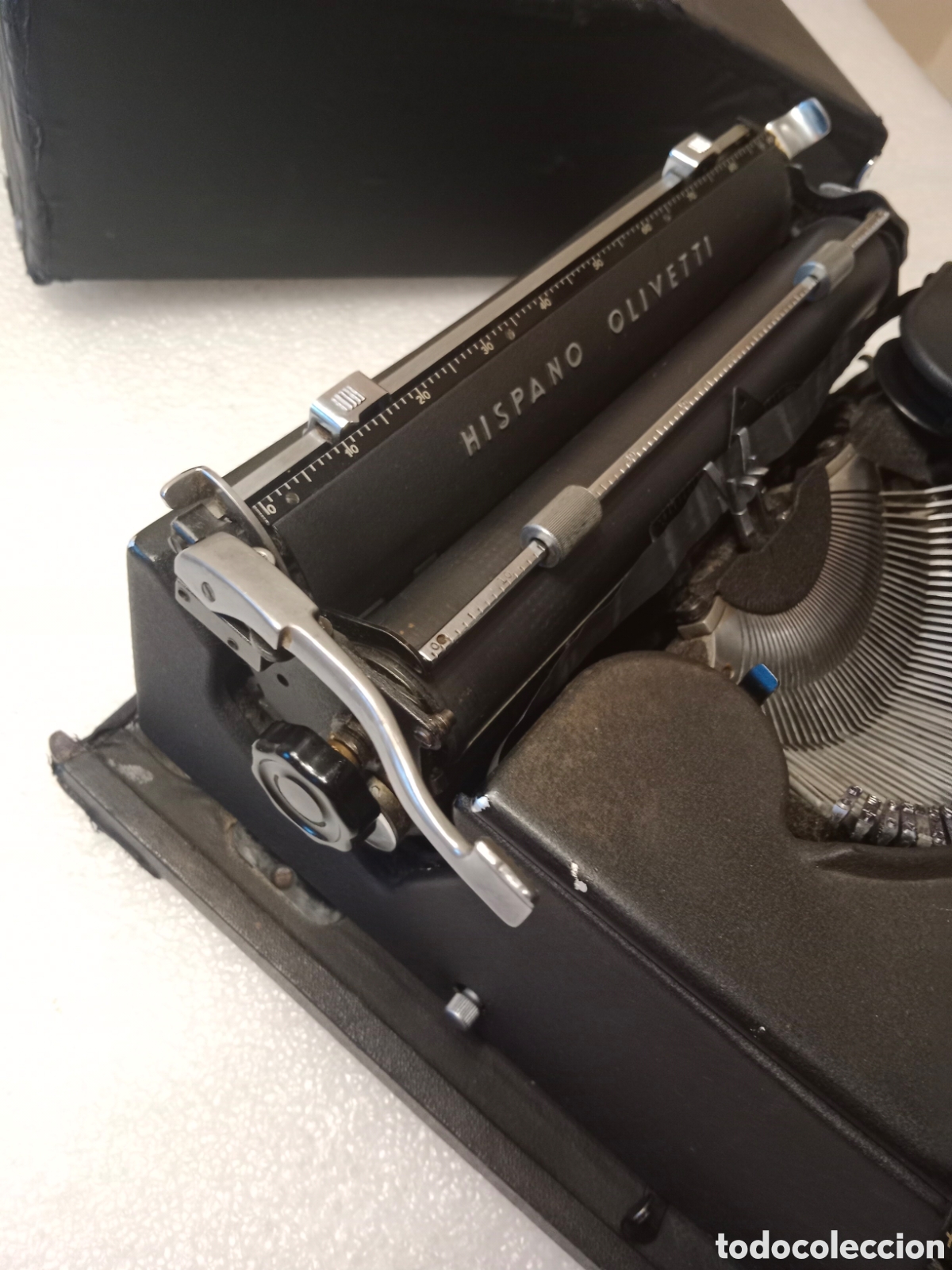 Antig&uuml;edades: M&aacute;quina escribir hispano olivetti studio 46 oliveti - Foto 6