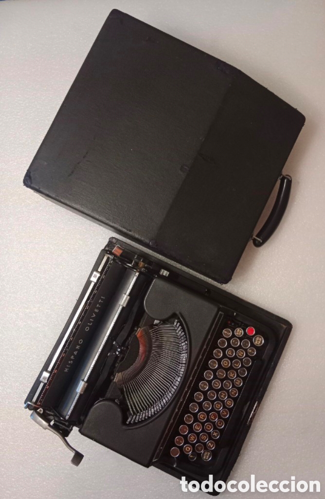 Antig&uuml;edades: M&aacute;quina escribir hispano olivetti studio 46 oliveti
