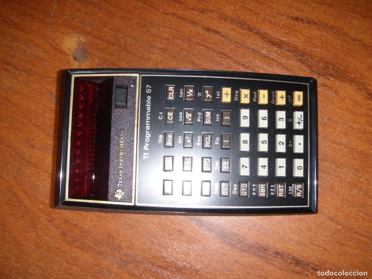 Antig&uuml;edades: TEXAS INSTRUMENTS PROGRAMABLE 57 NO FUNCIONA